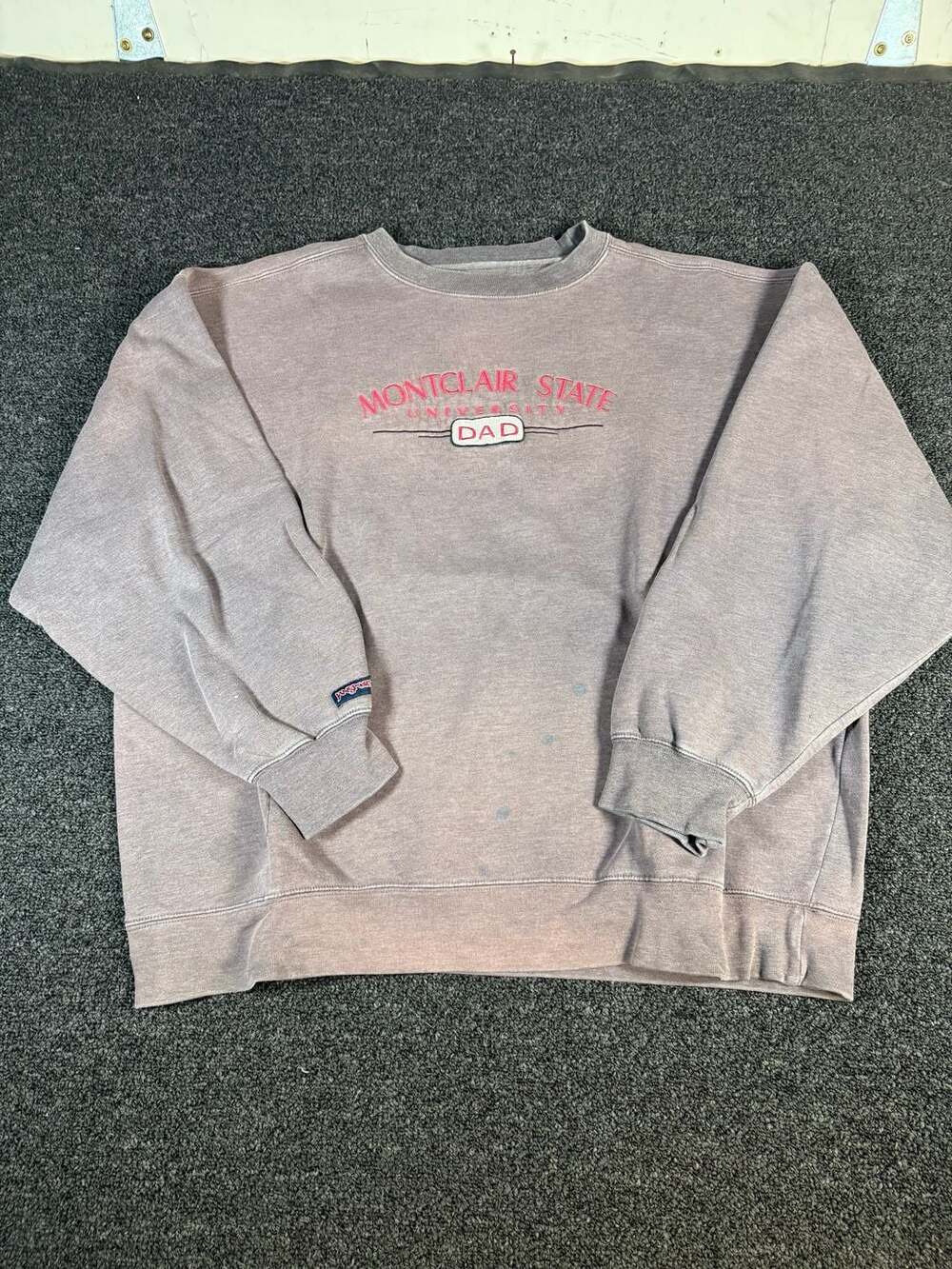 Vintage JanSport Montclair State University Dad Crewneck Sweatshirt XL